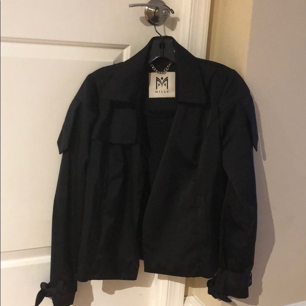 Milly Satin Silk Jacket